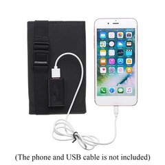 100 Watt Portable Solar Power Bank Solar Panel Charger Phone Camping Waterproof
