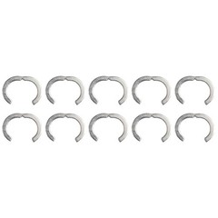Premium 304 Stainless Steel Segment Rings 10pcs for DN20 Corrugated Pipes