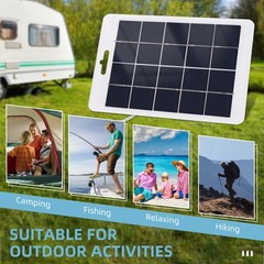 15W/10W Outdoor Solar Phone Charging Flexible Solar Panel Backpack Solar Panel