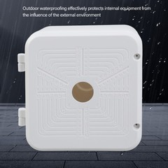 Camera Mount Enclosure Box Weatherproof Plastic Case for Solar Panel Connection