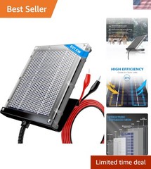 6V 1.5W Solar Panel to Recharge Deer Feeder Battery Waterproof Outdoor Solar …