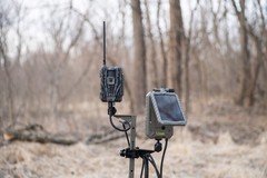 Solar Battery Pack 12V 1000 MAH for Trail Camera 2 Pack with Adapters