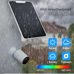 Waterproof Solar Panel For Eufycam 3 3C 2C 2C Pro E40 E20 2 2 Pro E L20 L40