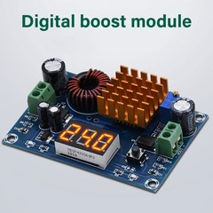 XH M411 Adjustable DCDC Boost Converter Module 4V-35V Input to 5V-45V Output