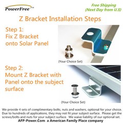 200w 200 Watt 2 100w Solar Panel Plug-n-Power Space Flex Kit for 12v Battery