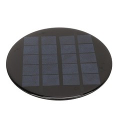 Mini Round Solar Cell Panel With High Efficiency Polycrystalline Silicon NEW