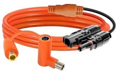 Solar Connector to DC 8mm Adapter Cable 12AWG + 14AWG Tinned Copper Wire 5FT