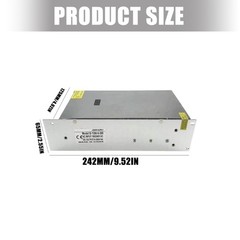 1200W Power Supply Variable Voltages Current 0-200V Output 6-100A