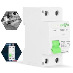 Versatile Type AC Circuit Breaker 2P 63A 30mA for Industrial and Commercial Use