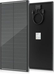 100W High Efficiency 18BB Solar Panel – Waterproof for RV & Off-Grid Living