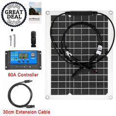 100W Solar Panel Flexible PV Off-Gird Panel Module Energy Equipment Durable NEWW