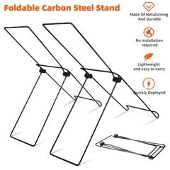 2PCS Solar Panel Stand Foldable Mounting Bracket Adjustable Supporter Holder