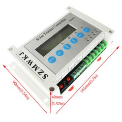 Complete 6000N Dual Axis Solar Tracker Kits Solar Panel Sunlight Tracking System