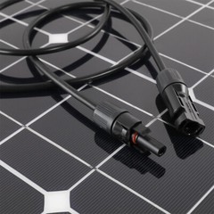 Flexible Solar Panel 100 Watt 12 Volt Monocrystalline Mono Off-Grid Charger Kit