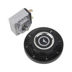 30 60 90 120 Min Oven Timer Switch with Bell AC250V 16A Mechanical Metal Knob