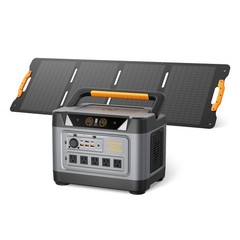 UDPOWER S1200 1190Wh Solar Generator Kit with 120W Panel, 1200W Power Station…