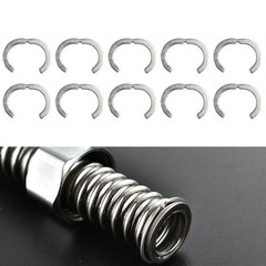 Premium 304 Stainless Steel Segment Rings 10pcs for DN20 Corrugated Pipes