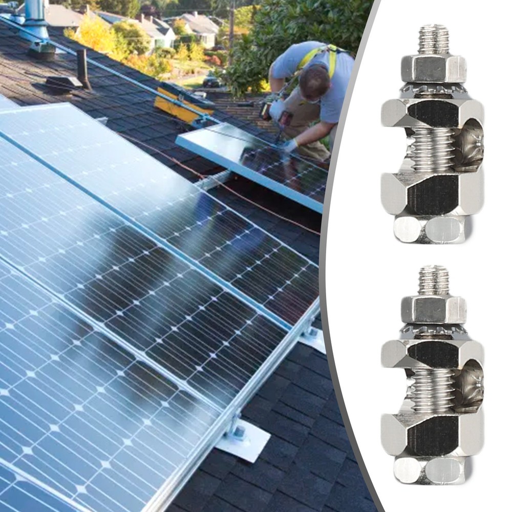 Practical Ground Lug Wire Clip A Long Time Rust Proof Solar Accessories