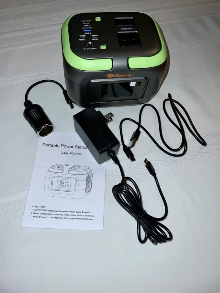 120W 97.6Wh 110V Portable Power Station