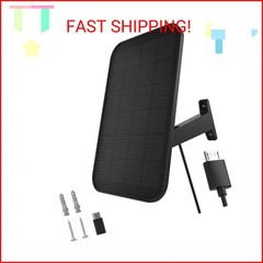 VIRTAVO 3.2W Solar Panel for Security Camera Compatible with Arlo Essential XL,
