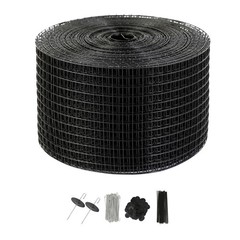 Uimoso 8in x 100ft Solar Panel Mesh Kit with 70 Fasteners for Bird Protection