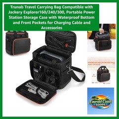 Waterproof Travel Carrying Bag for Jackery Explorer 160/240/300 Power Stations