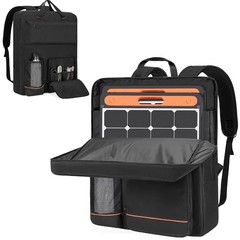 Solar Panel Storage Bag Compatible with Jackery SolarSaga 100W Travel Backpack
