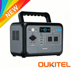 Portable Power Station 512Wh, LiFePO4 Battery, 800W Peak-1600W Generator Backup