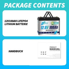 36V 100Ah LiFePO4 Lithium Battery Deep Cycle 3-Group 12V 100Ah For Golf Cart RV