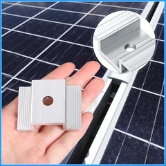 Rust-Resistant Solar Panel Mid Clamps – Easy Installation & Durable Design