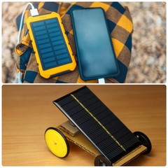 5 Pcs 6V 0.96W 160mA Mini Solar Panels with 2 Cable 110mm x 60mm
