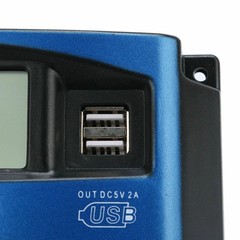 🚀Solar Panel Regulator MPPT Dual USB 12V-24V Auto Focus Charge Controller 30A