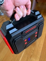 Open Box Power Bank 250Wh Solar Generator Power Bank 300W R200 red