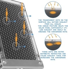 6V Solar Panel Charger for Deer Feeder Battery Outdoor Waterproof Mount Kit IP65