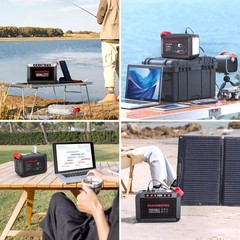 Marbero 200W Portable Power Station 148Wh Camping Solar Generator Lapt