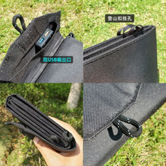 Foldable Solar Panels Cell 5V 20-40W Portable Outdoor USB Output Battery Charger
