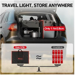 200W Portable Foldable Solar Panel Kit with Charge