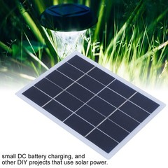 3W 5V Polycrystalline Silicon Solar Panel Solar Laminate DIY DC Output Charg NEW