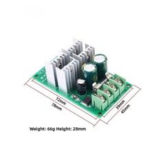 For DC Motor Control DC Motor Controller Analog 0-5V Input 20A Sustained Output