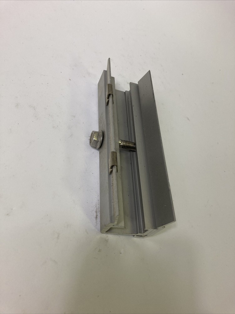 Semi Flexible Frameless Solar Panel Mounting brackets- End Bracket with Hardware