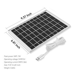 3 Pack Solar Panel Camera Charger Fit for SimpliSafe Outdoor Camera & Outdoor Se