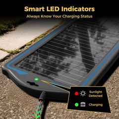 12V Waterproof Portable Solar Panel Kit Solar Battery Charger Maintainer