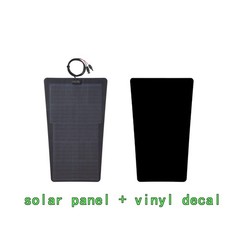 Lensun 65W 12V Hood Flexible Solar Panel for Subaru Outback 6th Gen Protect