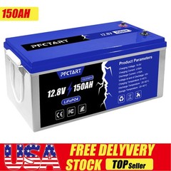 LiFePO4 Deep Cycle Lithium Battery 12V/24V/48V 150Ah 300Ah 450Ah 600Ah For RV