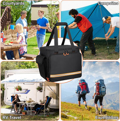 Portable Station Bag Compatible with Jackery Explorer 2000 V2, with Plenty of Ro