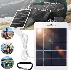 10W/15W 5V Solar Panel Output USB Portable Solar System Mobile Phone Charger