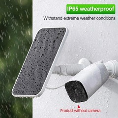 Solar Panel for Ring Spotlight Camera/Stick Up Cam Battery Charger 8W 5V Output