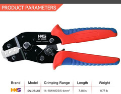 HKS Solar PV Cable Crimping Tool for Solar Connectors, AWG14-10