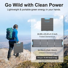 220w Solar Panel Charger Foldable USB XT60 for Power station RV Outdoor Camping