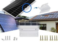 16 Units Solar Panel Mounting Brackets,Z Bracket Sets Lightweight Aluminum Co…